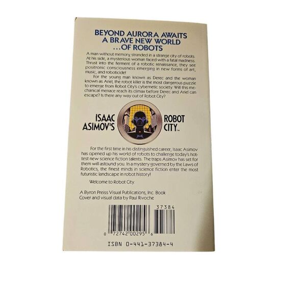 Robot city book 4 prodigy - Isaac Asimov's - ace science fiction isbn 0441373844 - Picture 5 of 5